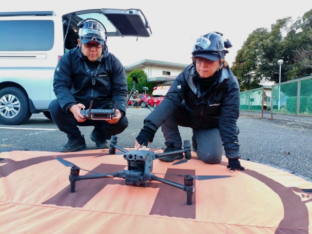 上野原・大月 林野火災におけるドローン支援活動について（JUIDA掲載記事のご紹介）